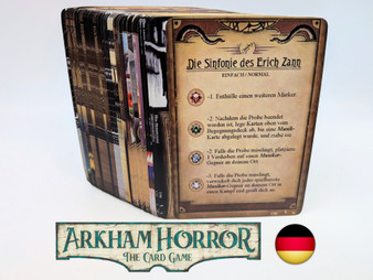 GERMAN Arkham Horror: The Card Game  Die Sinfonie des Erich Zann Fan made Scenario