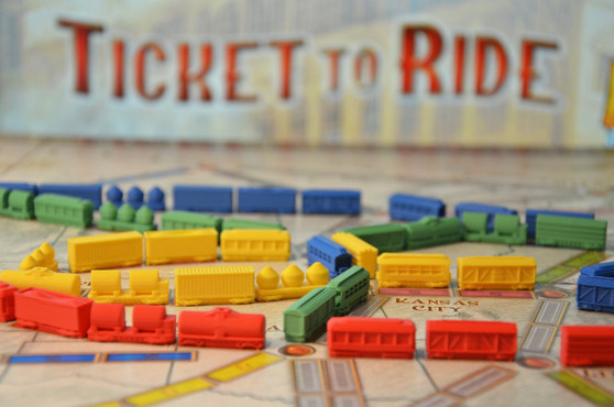 Ticket To Ride Europe Trains 46 Pieces Upgrade Replacement