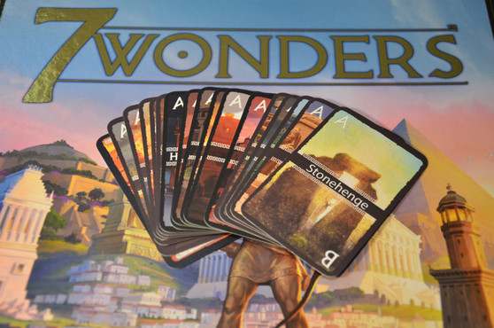 7 Wonders Cards to Randomize Wonders Boards