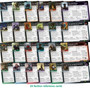 ONLY 24 faction reference cards from Twilight Imperium Codex Volume II: Affinity