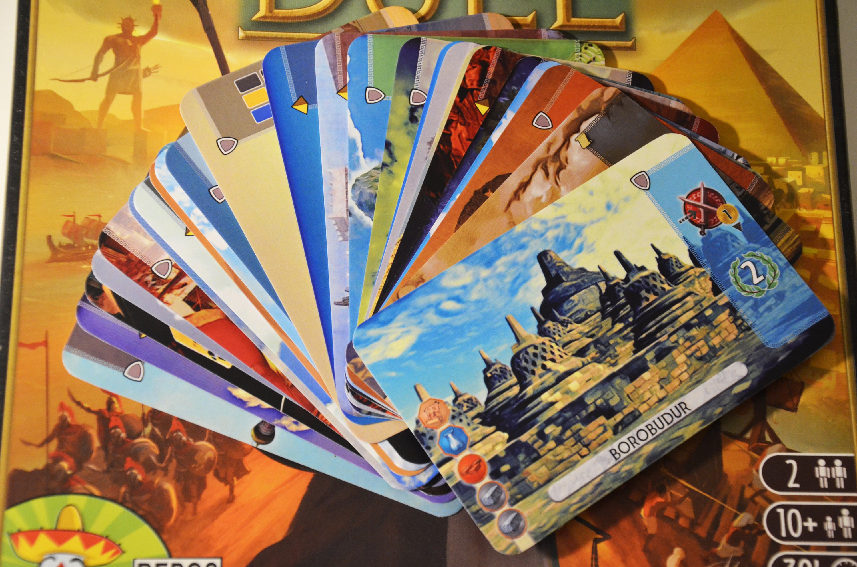 7 Wonders Duel Leaders Pantheon fans made expansion - Lucky Player shop