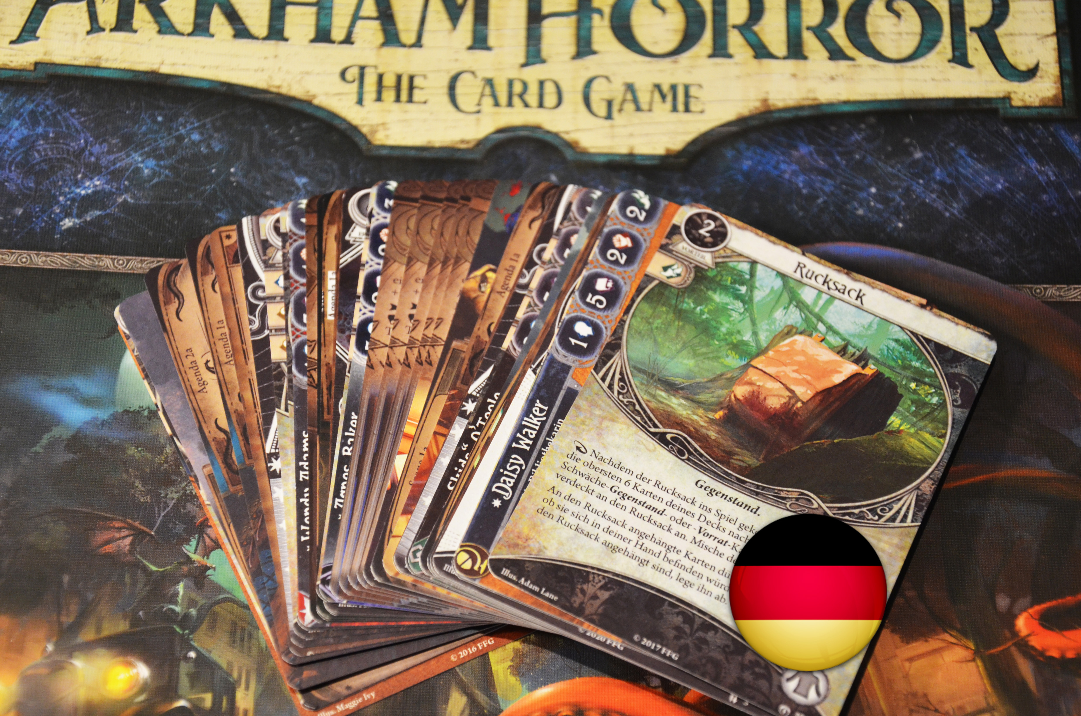 how to make a card sleeve Arkham Horror: The Card Game Core Set – Asmodee USA main image 0