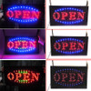 Large LED Open Sign Flashing Size 48*25CM Business Board Electric For Shop cafe - Battery Mate