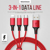 3 in 1 Multi USB Charger Charging Cable Cord For USB TYPE C Android Micro - Battery Mate