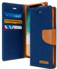 For iPhone 12 Pro Max Wallet Flip Denim Case Cover - Battery Mate