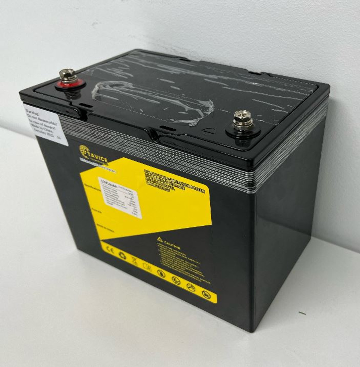 12V 100Ah LiFePO4 Lithium Ion Rechargeable Deep Cycle Battery - Battery Mate