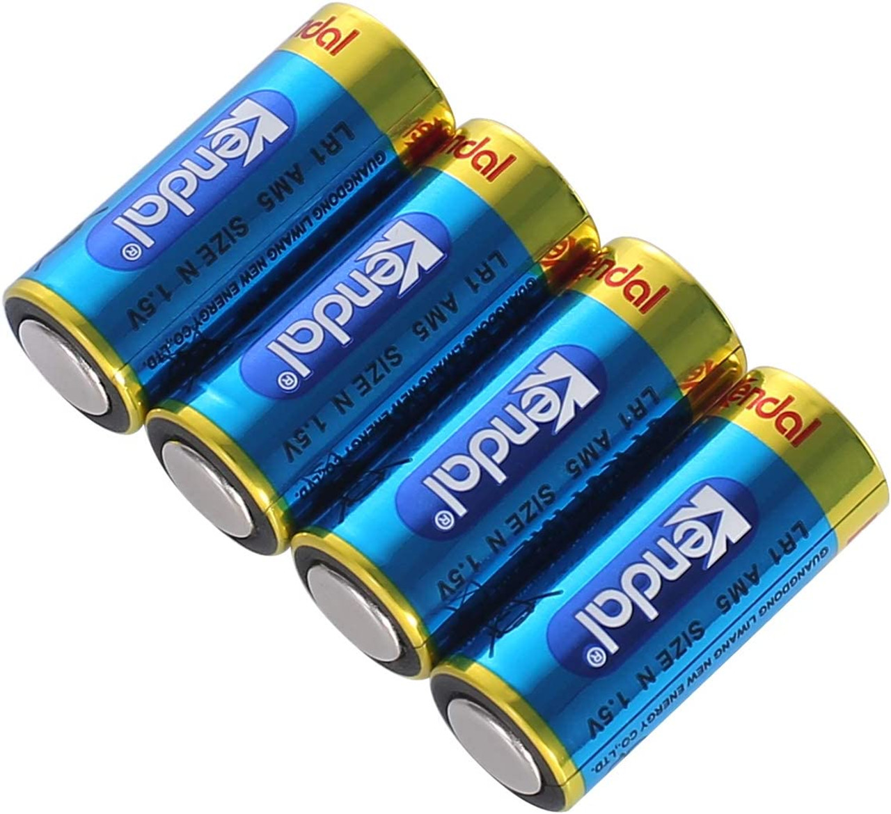 LR1 N Size Battery 1.5v Alkaline MN9100 (4 Pack) - Battery Mate