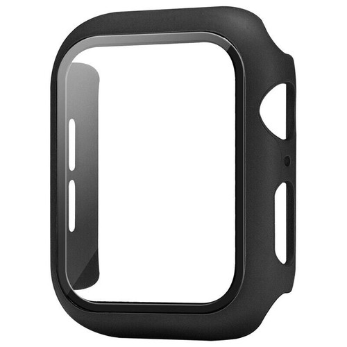 2 Pack | 44mm For Apple Watch iWatch Ultra 8 SE 7 6 5 4 Screen Protector Case | Black - Battery Mate