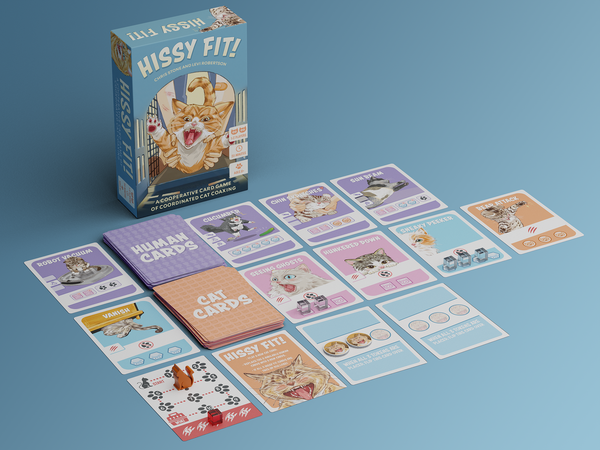 Hissy Fit game box and cards