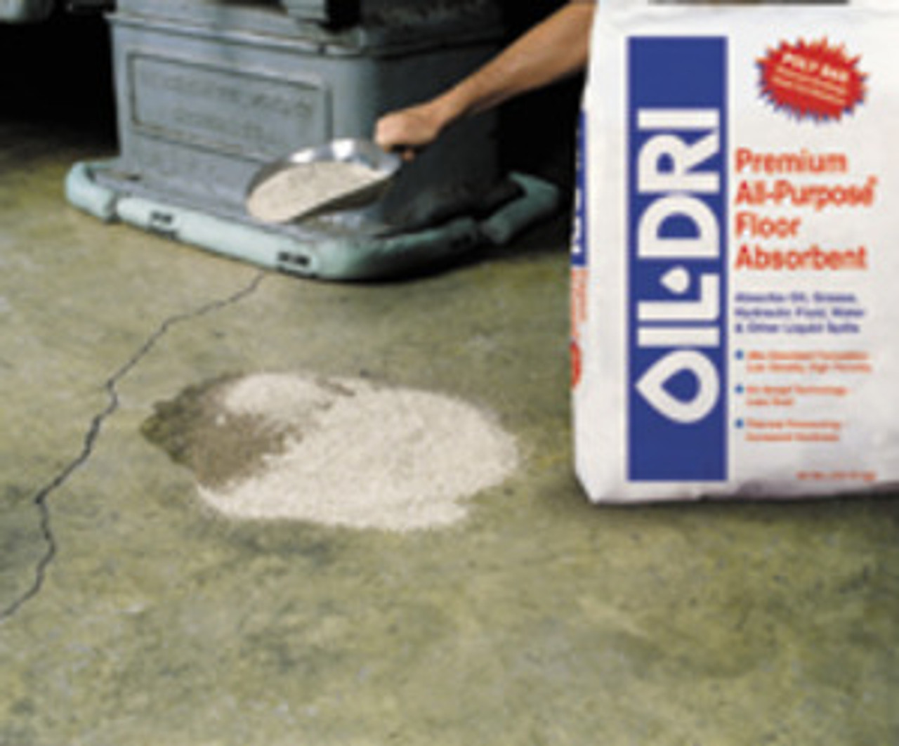 Oil-Dri Premium Absorbent (50 lb bag) — Keller-Heartt