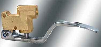 K Valve With Handle For Upholstery Tool Brass