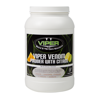 6.5 pounds of vipor venom tile grout cleaner