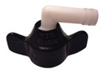 Elbow 90 1/2 Fpt X 3/8 Barb Shurflo Nylon Wingnut Style