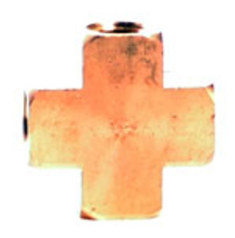 Cross 1/4 Fpt Brass