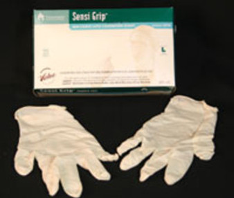 Medical Grade Powder Free Latex Exam Gloves - Medium