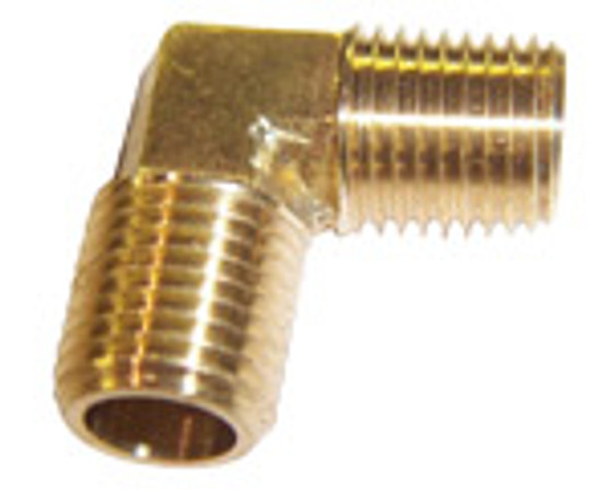 Elbow 90 Degree - 1/4 M-m Brass