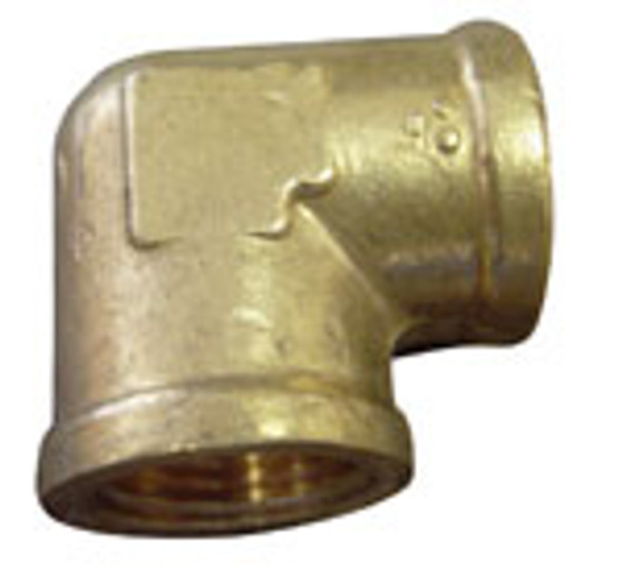 Elbow 90 Degree - 3/8 F-f Brass