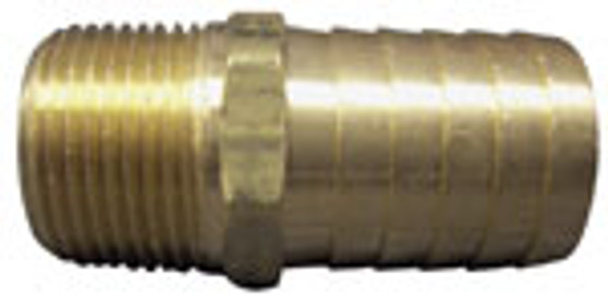 Barb 1 X 3/4 Mpt Brass