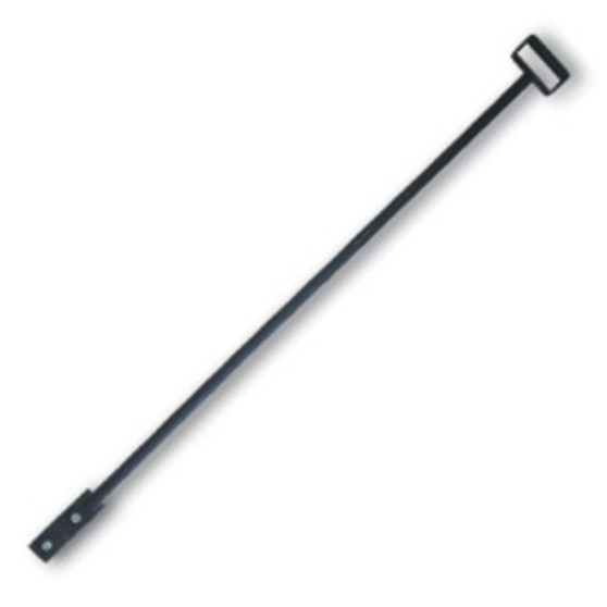 Black D-Handle Spud Bar without Blade