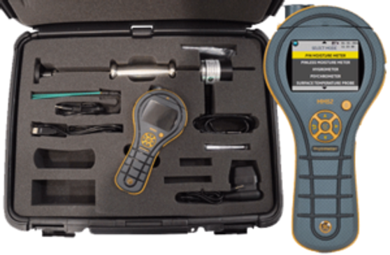 Protimeter MMS2 - Basic Meter with Hard Case, Probes, Hammer Probes, Software and Cable