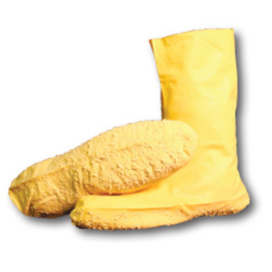 Yellow Latex Boot Covers - 3XL