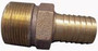 Barb 1 X 1-1/4mpt Brass