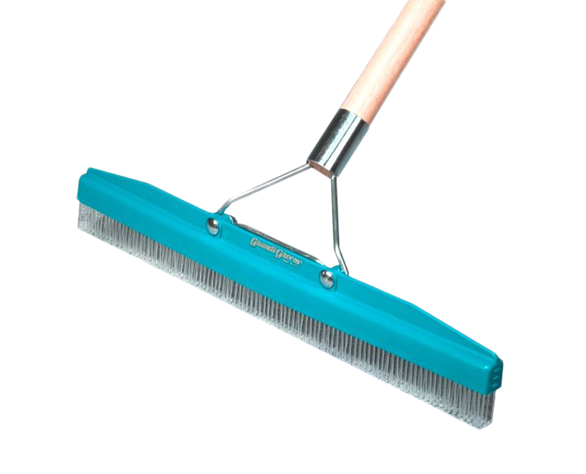 Carpet Rake Grandi Groom 18 Head & Pole