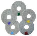 Set of 5 Polishing pads