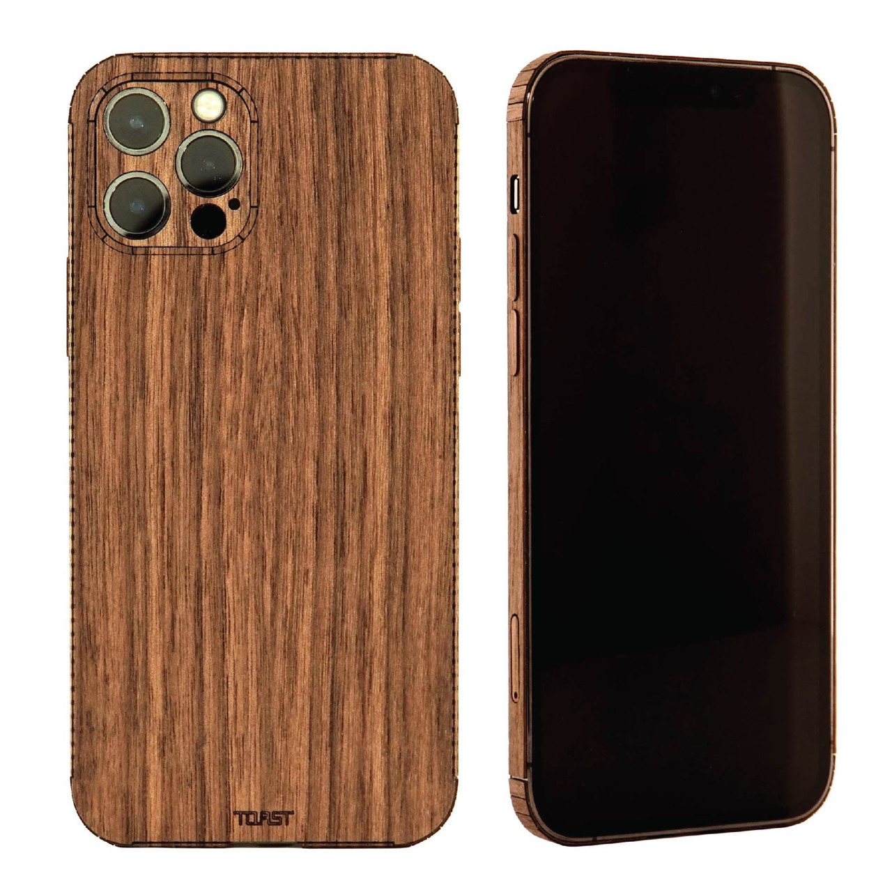 Toast Wood Cover for iPhone 13, 13 mini, 13 Pro, 13 Pro Max, Toast