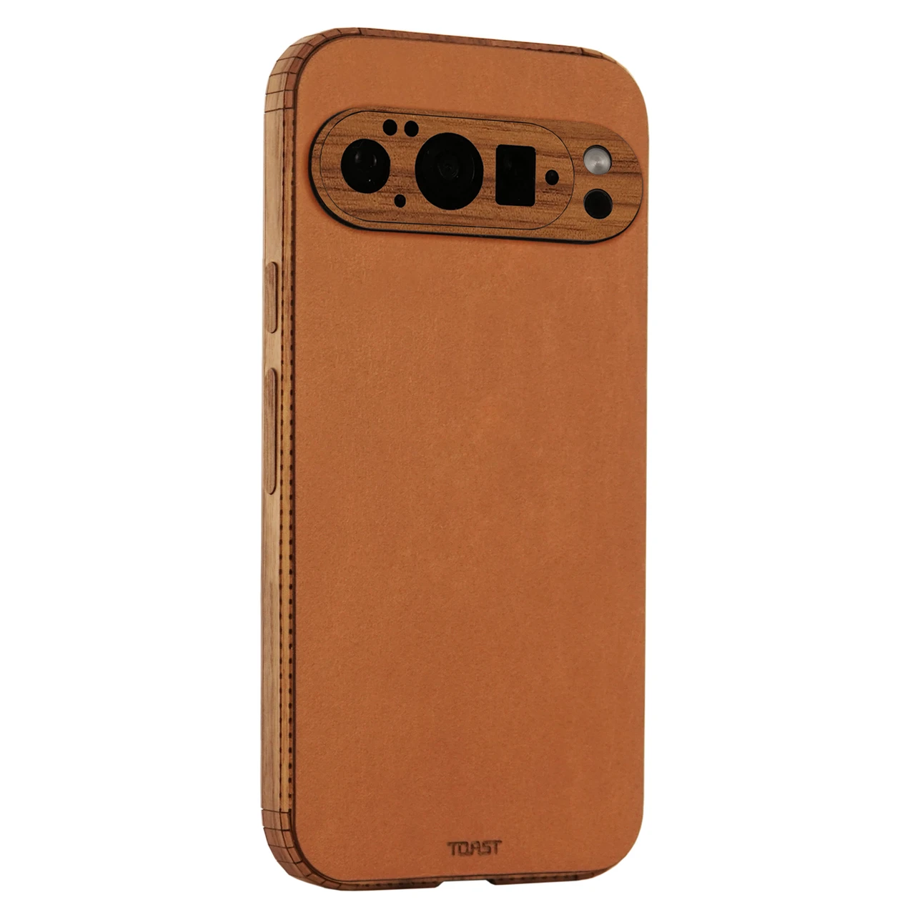 美品ケース付きGoogle Pixel 10 Pro 256GB Leather and wood cover for Pixel 10 / 10 Pro / 10 Pro XL | Toast