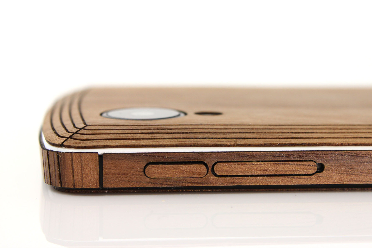 Phone Buttons & Camera Covers (wood) - Toast