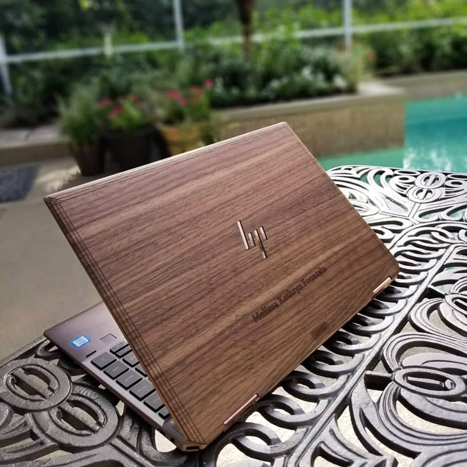 HP Spectre / Envy x360 Laptop Cover Wood