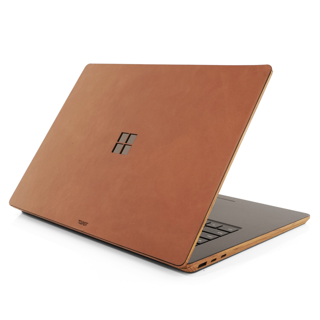 Leather Surface Laptop Studio Go Covers Toast Made in USA