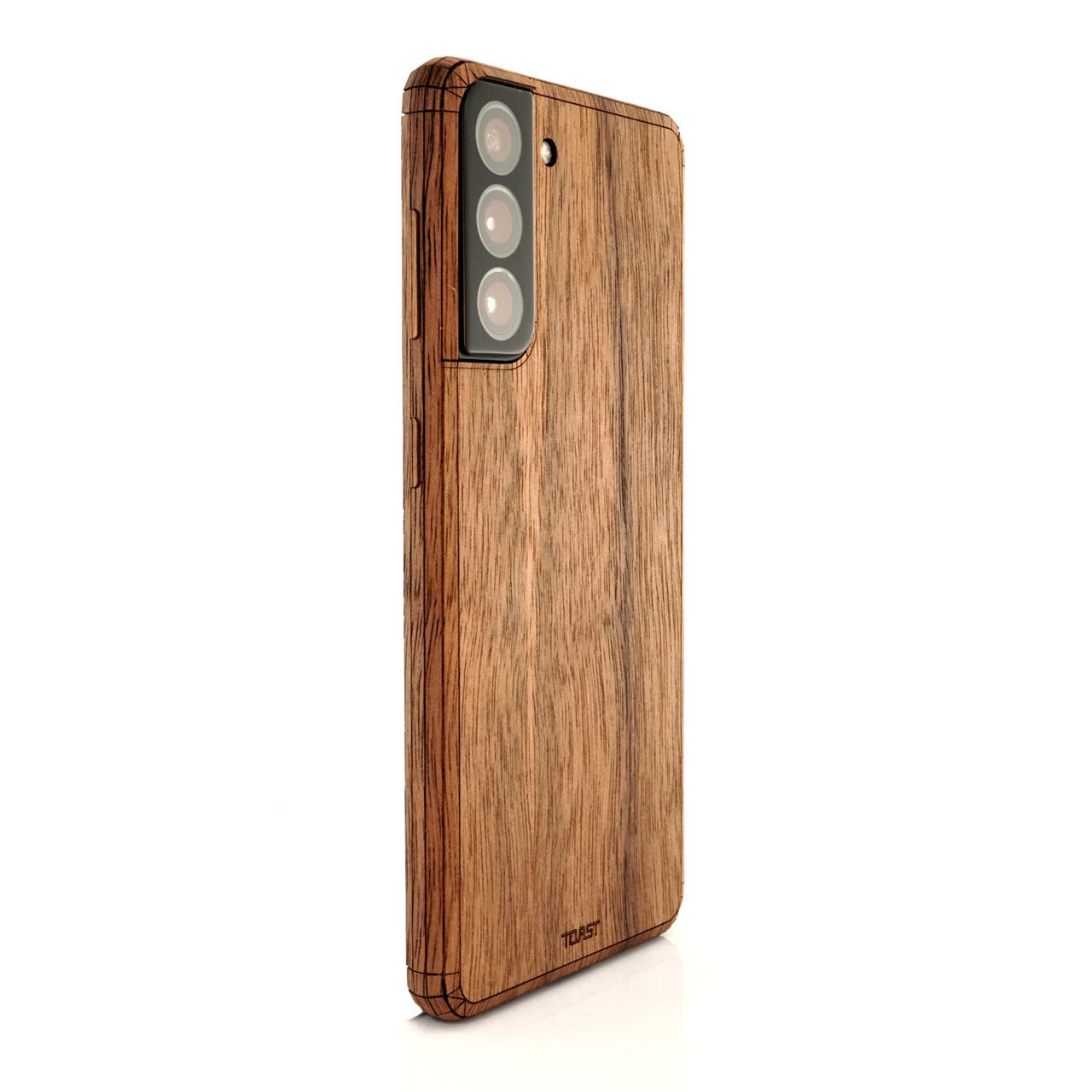 Real wood case/ covers for Galaxy S22 Ultra, Toast