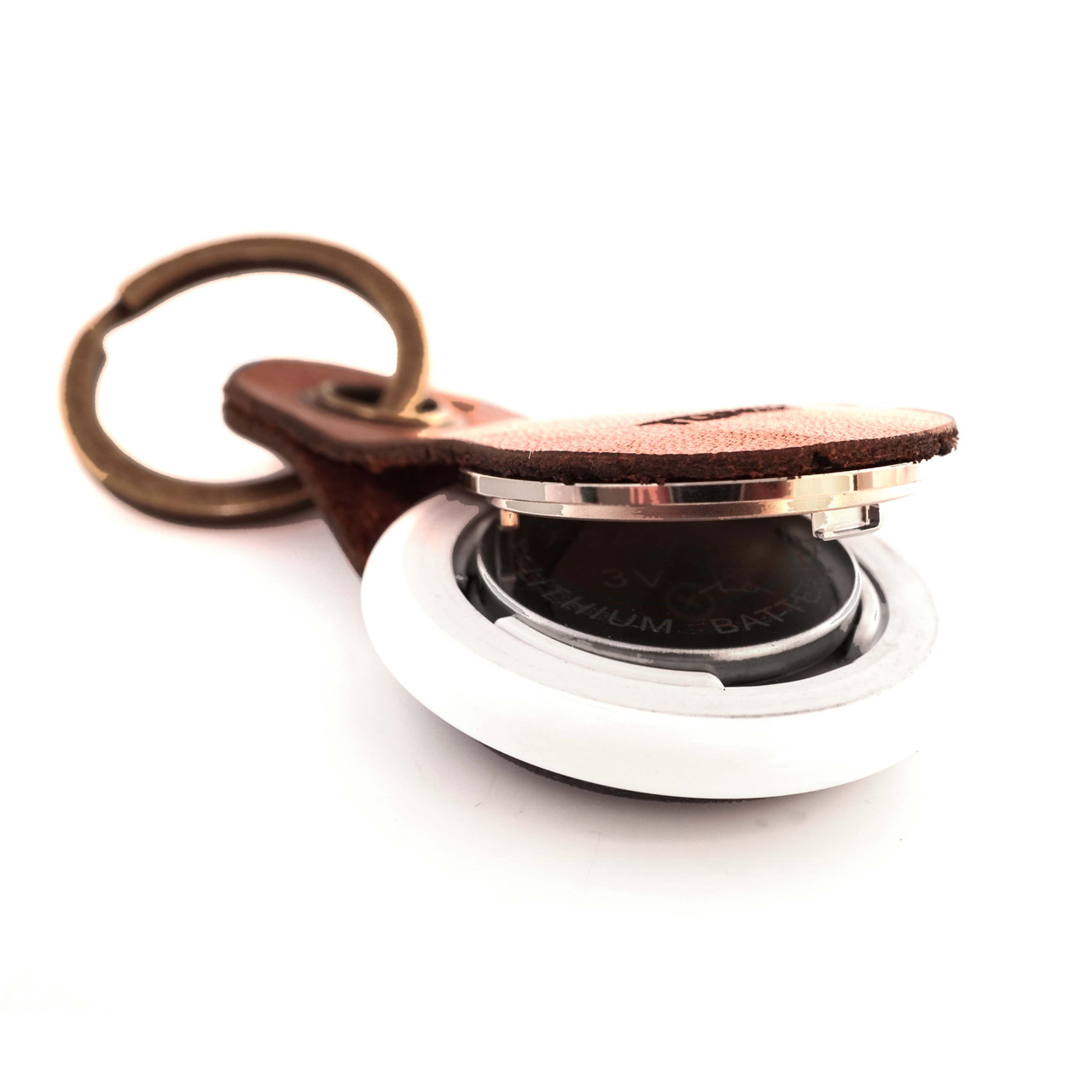 Apple AirTag leather key ring |Toast | Made in USA