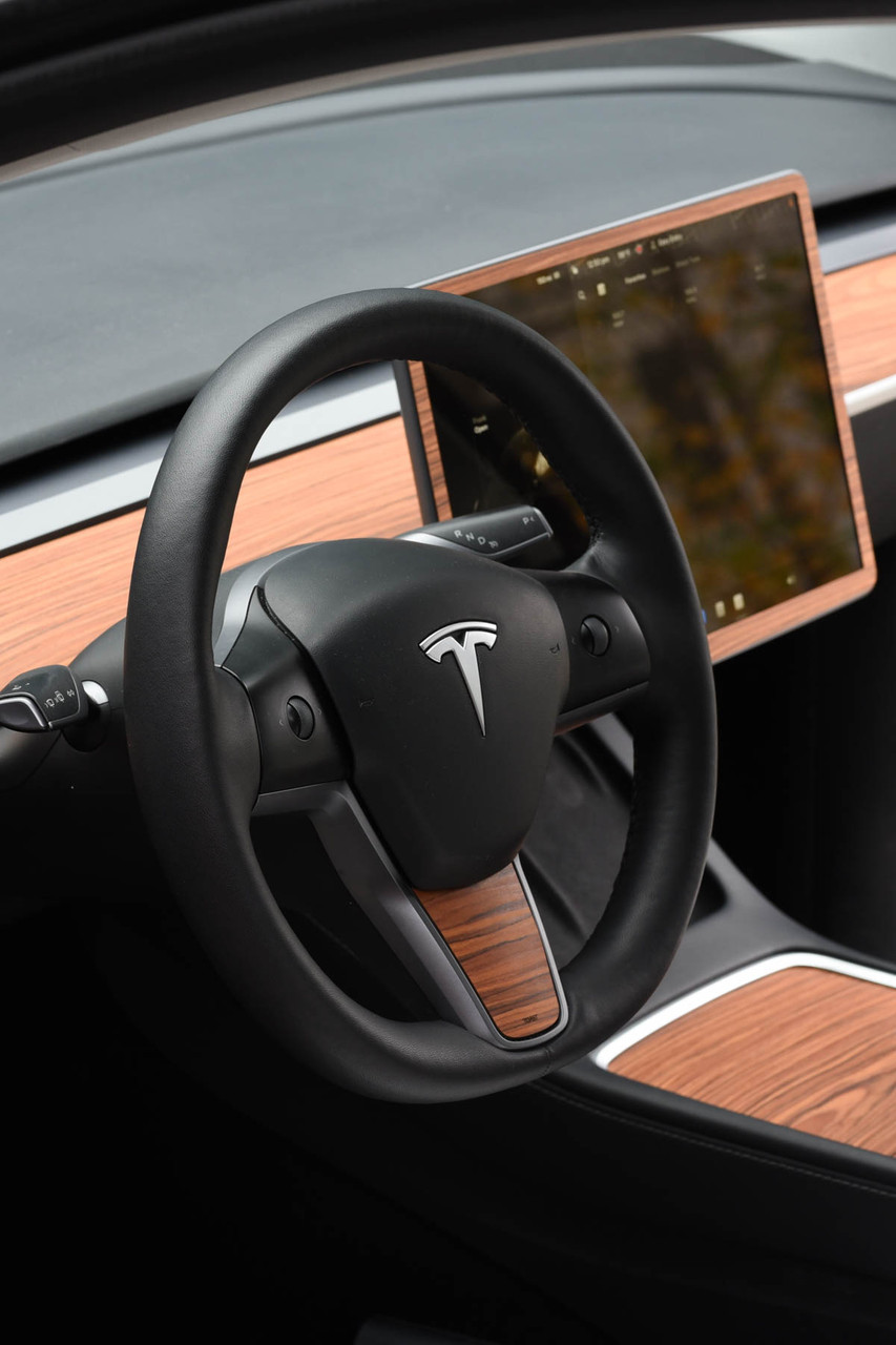 Tesla Model Y Wood Interior Panels 2nd Gen Toast Made in USA
