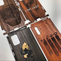 Custom Wood Phone Covers