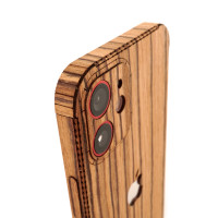 iPhone 12 mini in zebrawood