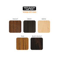 Toast's five beautiful wood options.