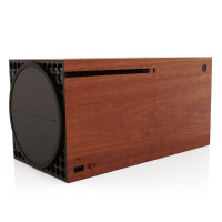 Toast wood cover for Xbox Series X in lyptus.