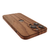 Toast iPhone 13 Pro wood cover in walnut