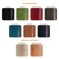 Toast leather color options