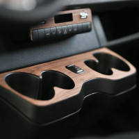 Wrap that cupholder in real wood