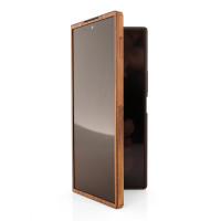 The brand new samsung galaxy z fold 7 in the open position.