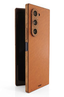 Style meets durability with our whiskey leather and wood combo for the Samsung Galaxy Z Fold 6. Unfold greatness! 