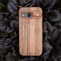 Sustainable style meets premium protection with a real walnut Toast cover for your Google Pixel 9. Handcrafted and eco-friendly.