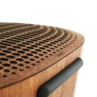 Sonos era 100 speaker with a walnut cover by Toast.