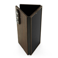 Samsung Trifold sporting a real wood ebony cover by Toast.