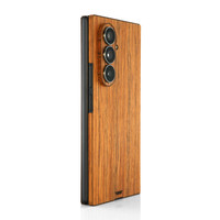Samsung Galaxy Z TriFold wood cover