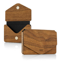 Real wood wallet, only Toast could design something so perfect.  The ultimate mini wallet for your everyday carry.